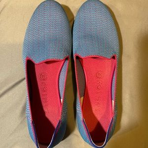 Rothys bluebell stitch loafer